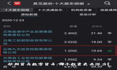 炒期货与数字货币：哪个投资更具潜力？