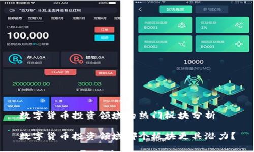 数字货币投资领域的热门板块分析

数字货币投资领域哪个板块更具潜力？