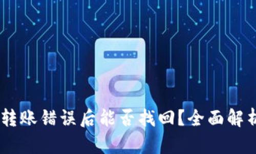 TP钱包USDT转账错误后能否找回？全面解析与应对方案