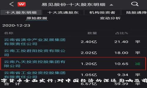 央行数字货币全面发行：对中国经济的深远影响及前景展望