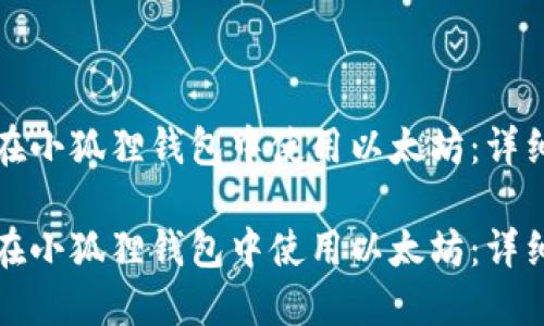 如何在小狐狸钱包中使用以太坊：详细指南

如何在小狐狸钱包中使用以太坊：详细指南